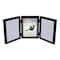 12 Pack: 3 Opening Black 5" x 7" Hinged Frame, Simply Essentials™ by Studio Décor®
